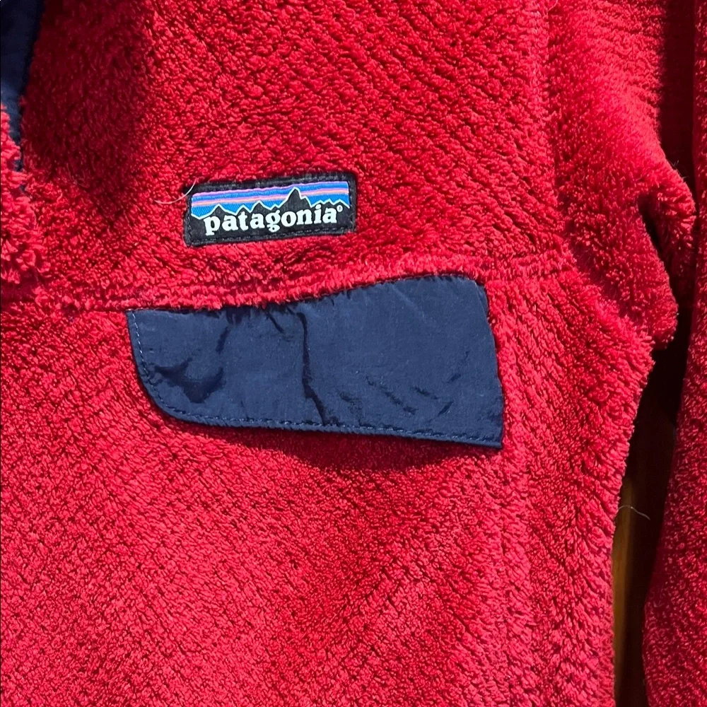 Patagonia Vibrant Red Fleece Jacket Size XS